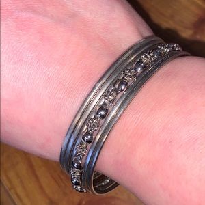 Set of bangle bracelets
